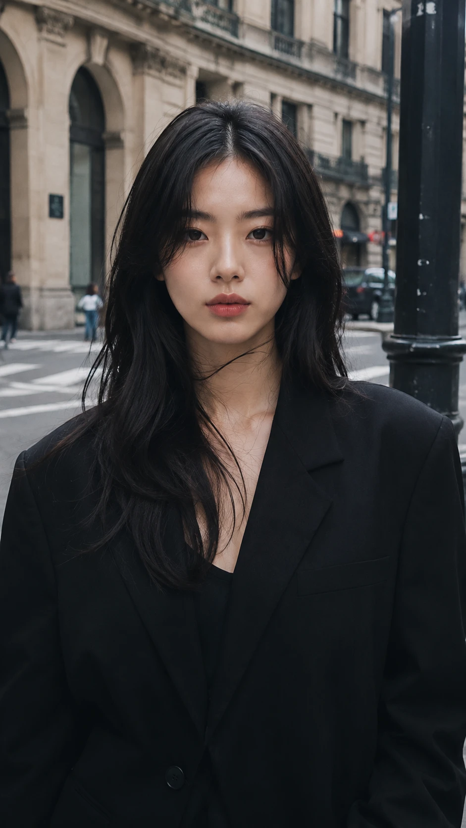 블랙 재킷 화보 | Thincque